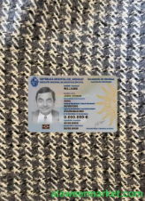 Uruguay ID photolook FRONT